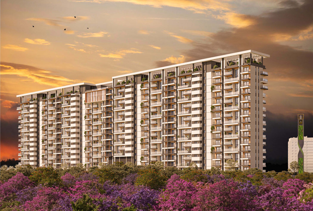 SNN Estates Duomont Ultra Luxury Apartments in Kudlu Gate Junction Hosur Road